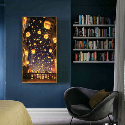 Wishing Lamp - Full Round Drill Diamond Painting 30*70CM