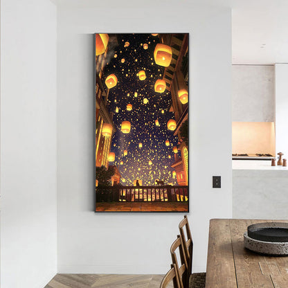 Wishing Lamp - Full Round Drill Diamond Painting 30*70CM