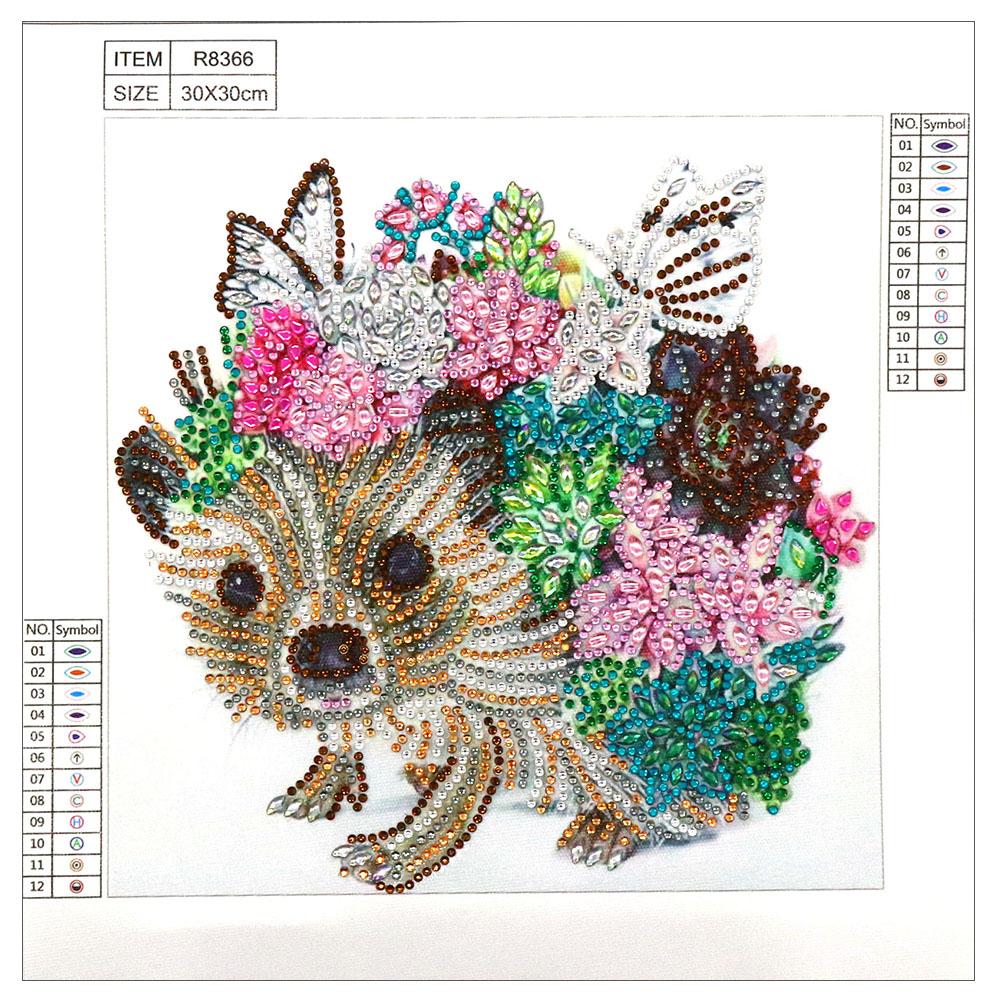 Puppy - Special Shaped Drill Diamond Paiting 30*30CM