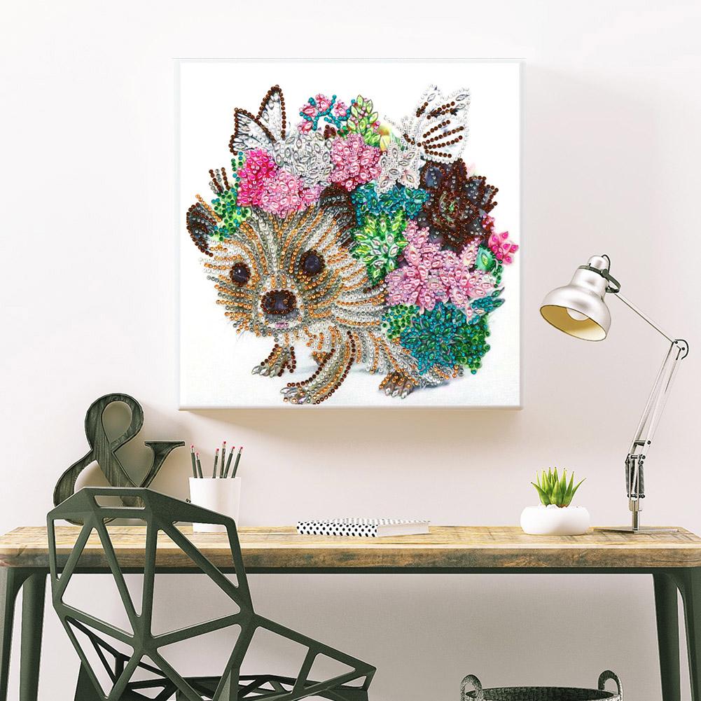 Puppy - Special Shaped Drill Diamond Paiting 30*30CM