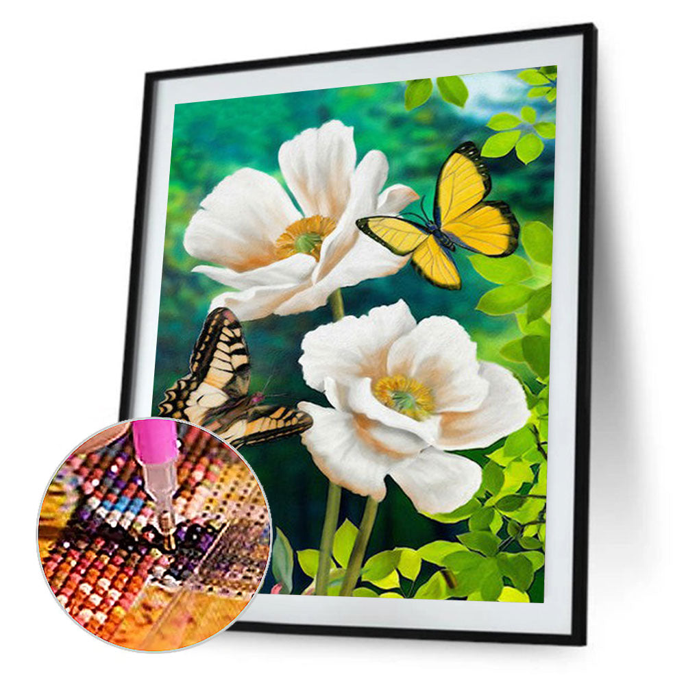 Swallowtail - Full Round Drill Diamond Painting 30*40CM