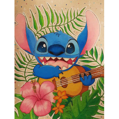 Stitch - Full Round Drill Diamond Painting 30*40CM