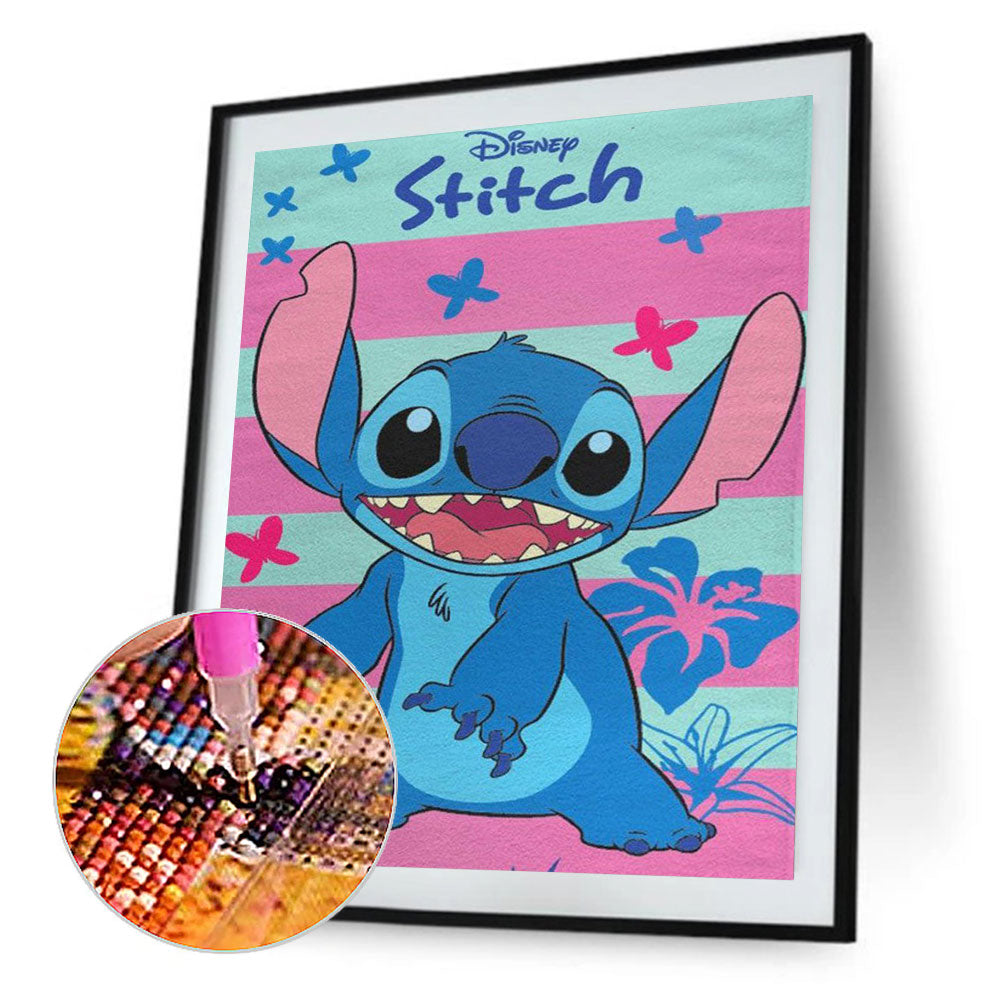 Stitch - Full Round Drill Diamond Painting 30*40CM