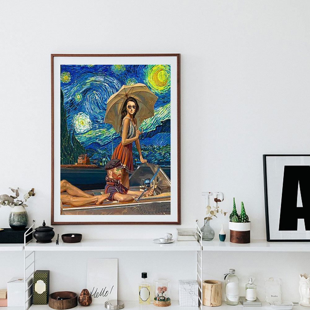 World Famous Fantasy Linkage - Full Round Drill Diamond Painting 30*40CM