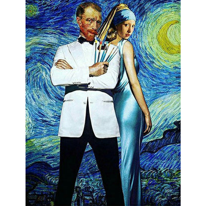 World Famous Fantasy Linkage - Full Round Drill Diamond Painting 30*40CM