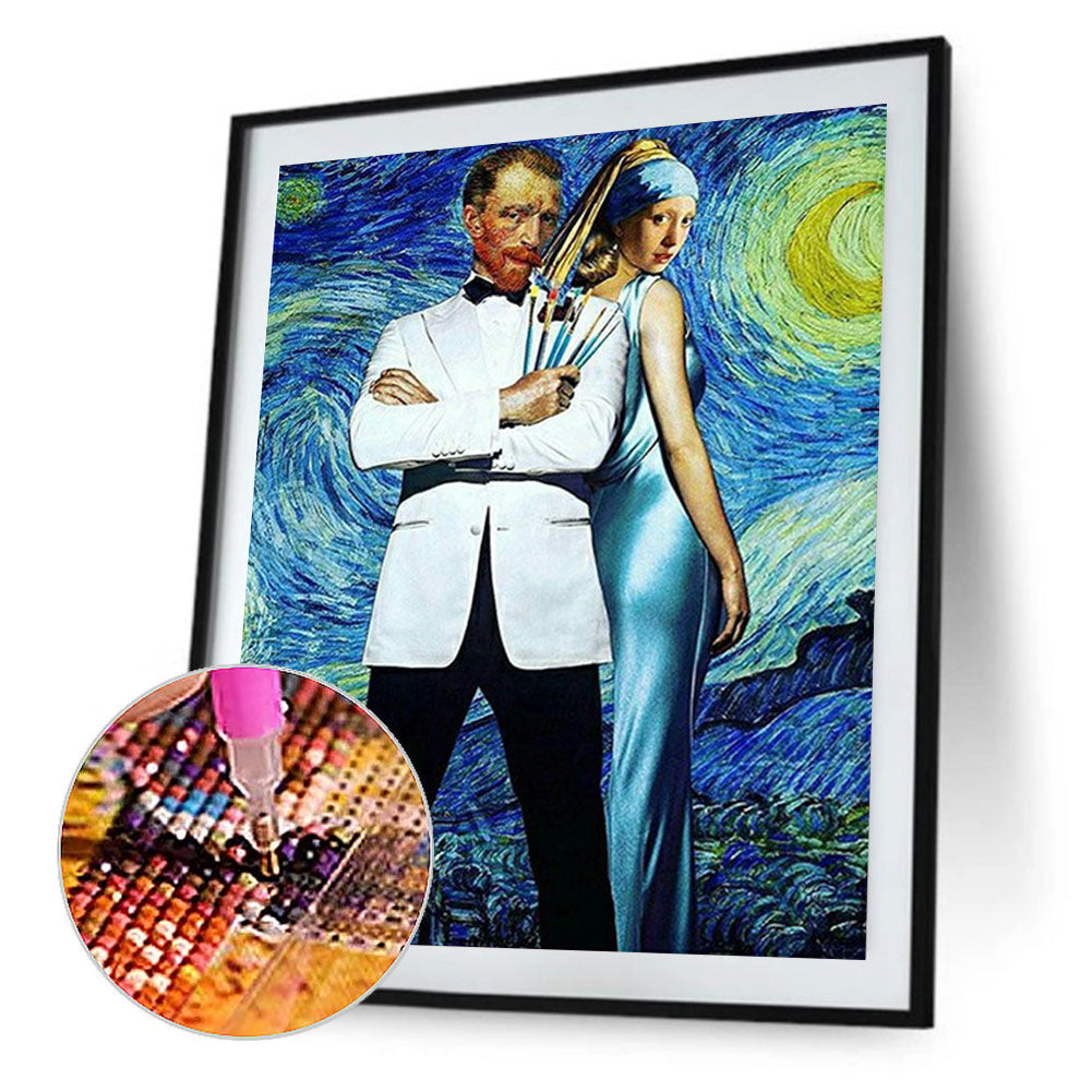 World Famous Fantasy Linkage - Full Round Drill Diamond Painting 30*40CM