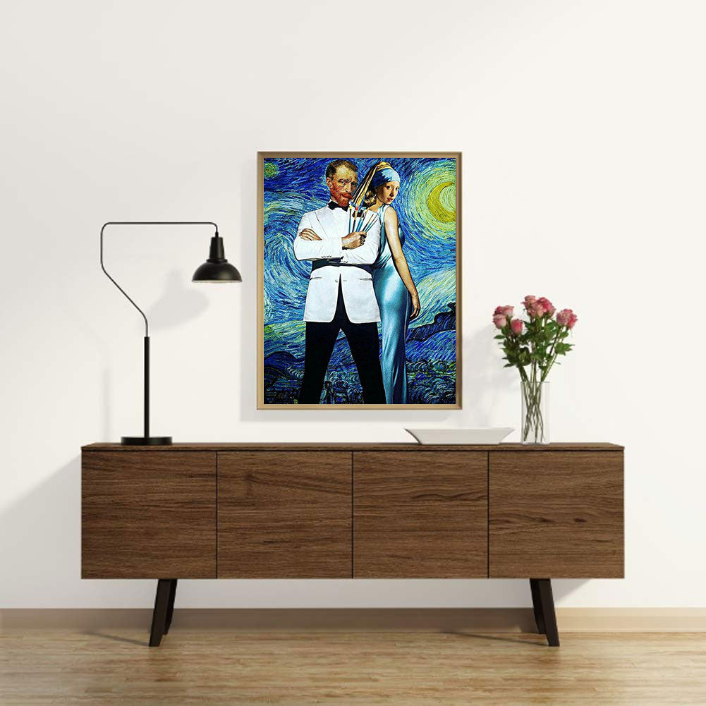 World Famous Fantasy Linkage - Full Round Drill Diamond Painting 30*40CM