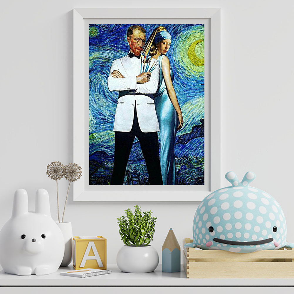 World Famous Fantasy Linkage - Full Round Drill Diamond Painting 30*40CM