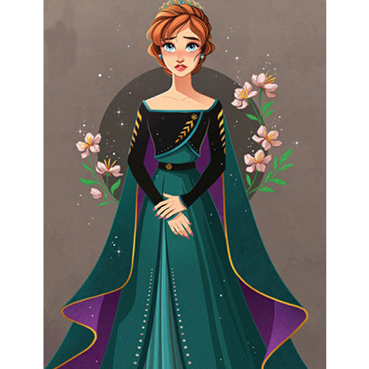 Princess Anna - Full Round Drill Diamond Painting 30*40CM