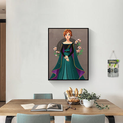 Princess Anna - Full Round Drill Diamond Painting 30*40CM