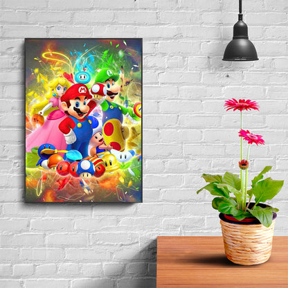 Mario - Full Round Drill Diamond Painting 40*50CM