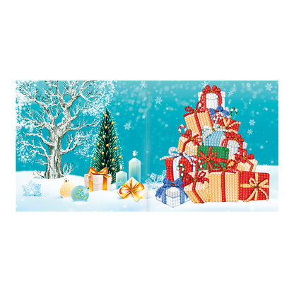 DIY Handmade Cards Diamond Painting Christmas Greeting Cards Holiday Party Cards