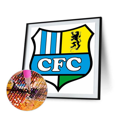 Chemnitz Football Club Logo - Full Round Drill Diamond Painting 30*35CM