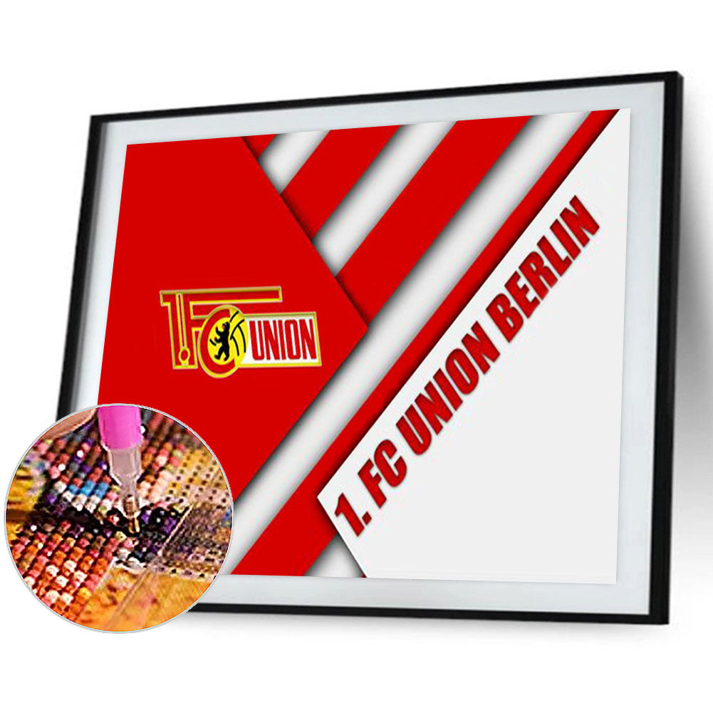 Union Berlin Logo - Full Square Drill Diamond Painting 40*30CM