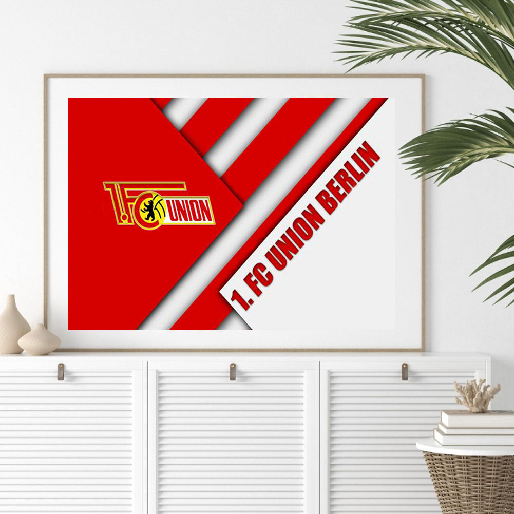 Union Berlin Logo - Full Square Drill Diamond Painting 40*30CM