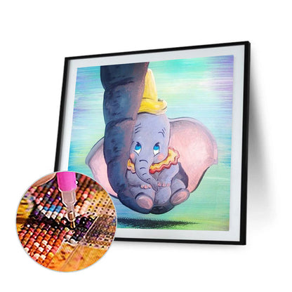 Elephant - Full Round Drill Diamond Painting 40*40CM