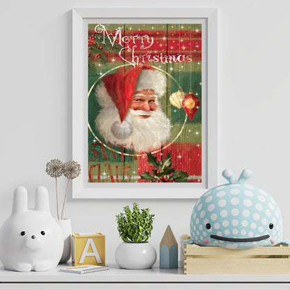 Santa Claus - Full Round Drill Diamond Painting 30*40CM