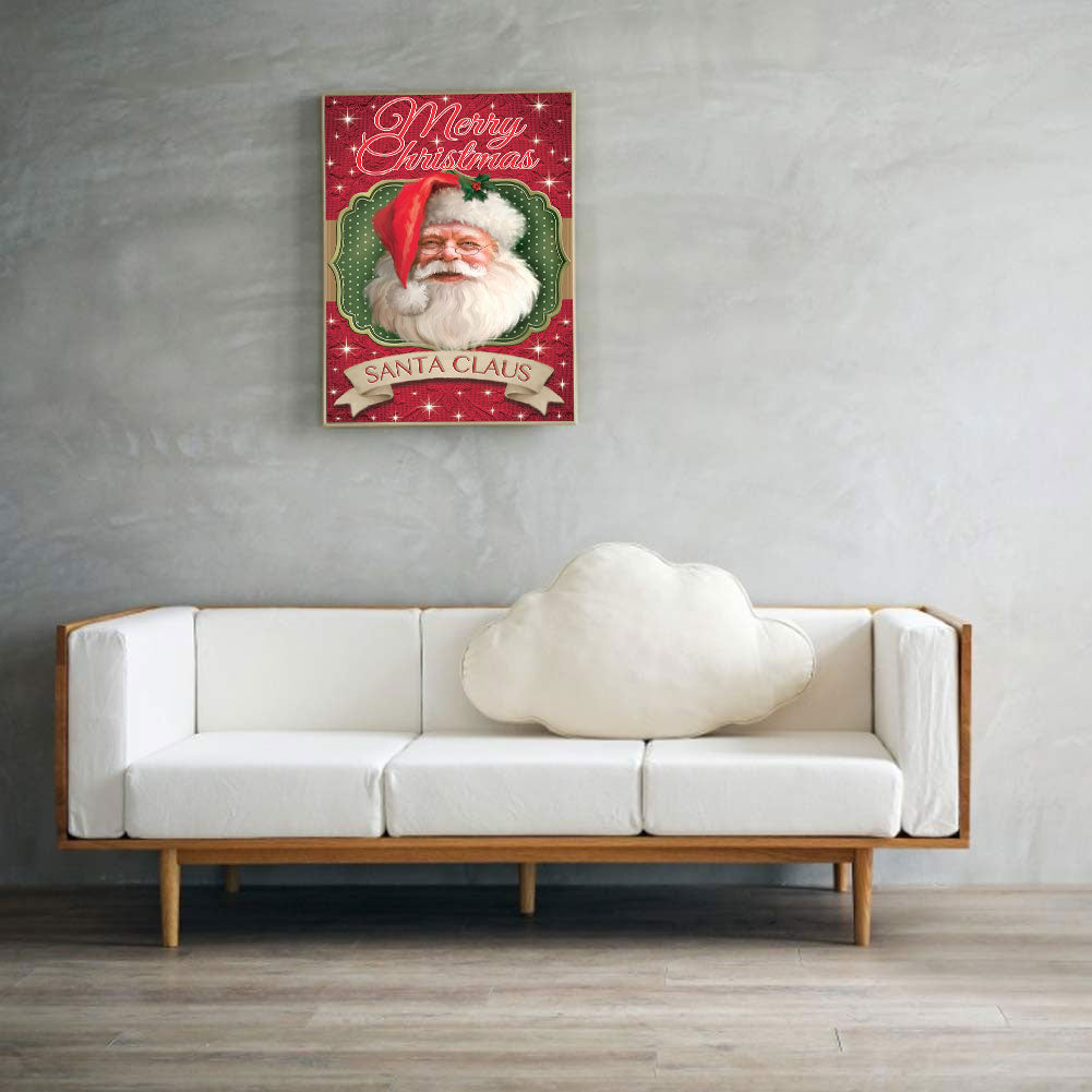 Santa Claus - Full Round Drill Diamond Painting 30*40CM