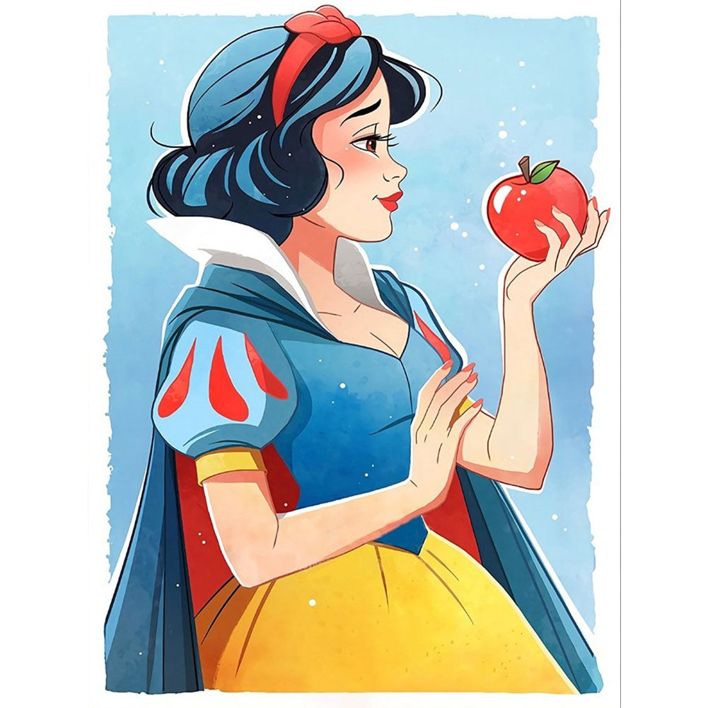 Disney Princess Snow White - Full Round Drill Diamond Painting 30*40CM