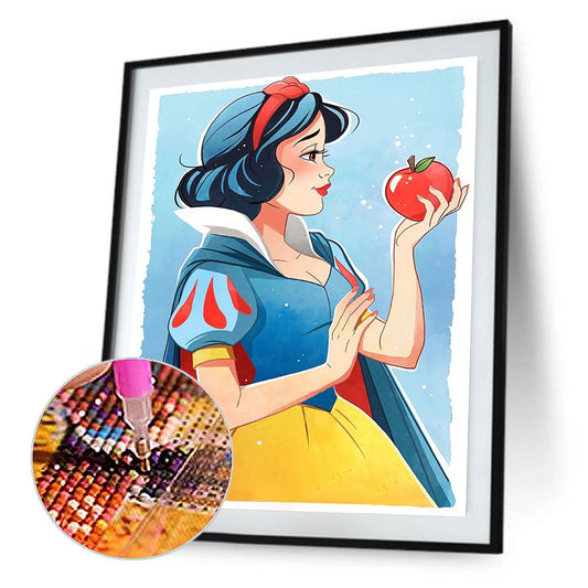 Disney Princess Snow White - Full Round Drill Diamond Painting 30*40CM