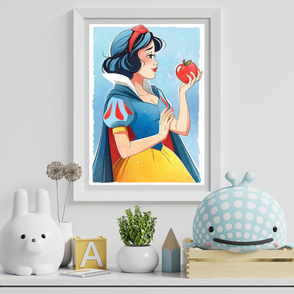 Disney Princess Snow White - Full Round Drill Diamond Painting 30*40CM