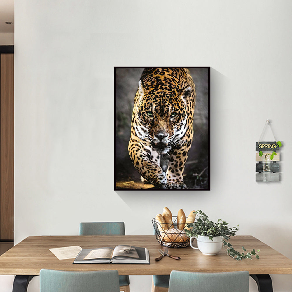 Leopard - Full Round Drill Diamond Painting 30*40CM