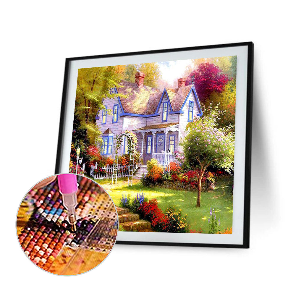 Garden Sun Room - Full Round Drill Diamond Painting 40*40CM