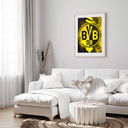 Dortmund Logo - Full Square Drill Diamond Painting 30*40CM