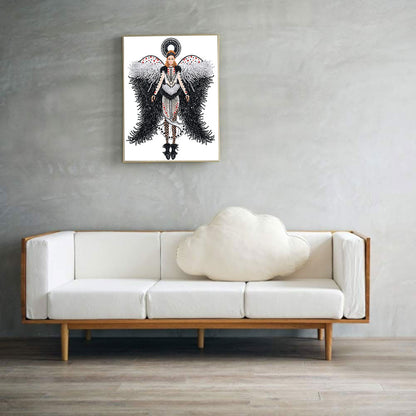 Fashion Lady - Special Shaped Drill Diamond Paiting 30*40CM