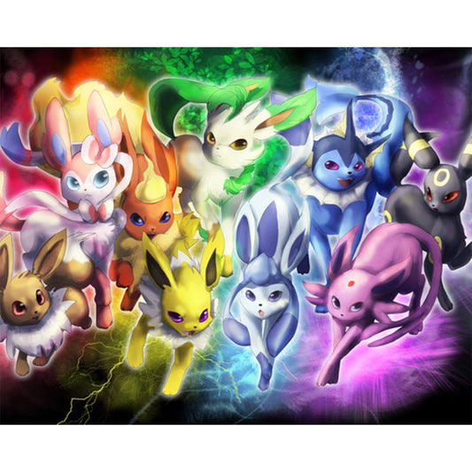 Pokemon - Full Square Drill Diamond Painting 60*50CM