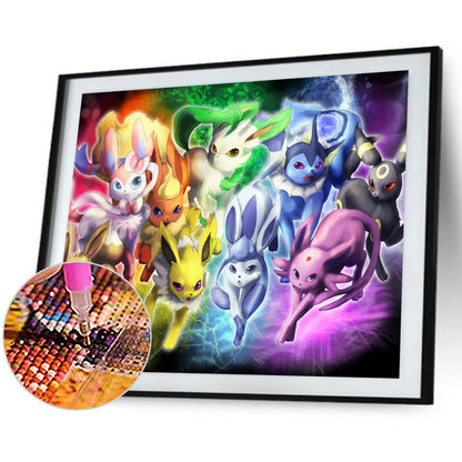 Pokemon - Full Square Drill Diamond Painting 60*50CM