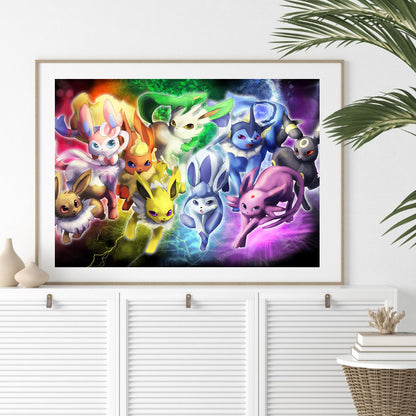 Pokemon - Full Square Drill Diamond Painting 60*50CM