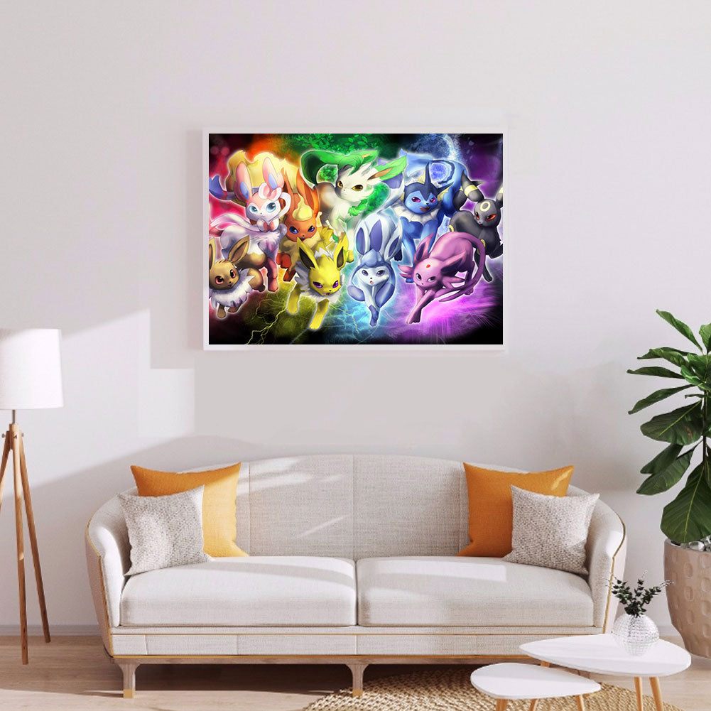 Pokemon - Full Square Drill Diamond Painting 60*50CM