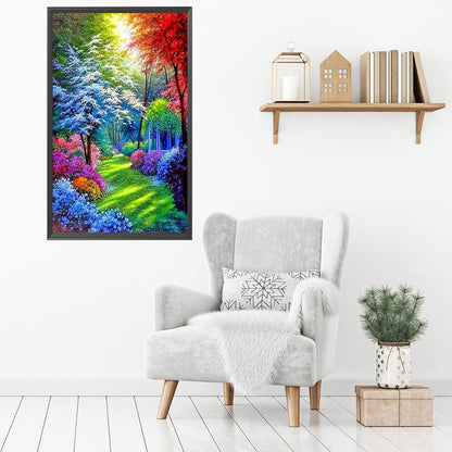 Rainbow Forest 40*70CM(Canvas) Full Round Drill Diamond Painting