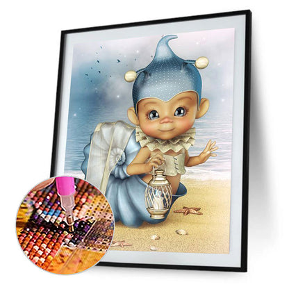 Shell Doll 30*40CM(Canvas) Full Square Drill Diamond Painting