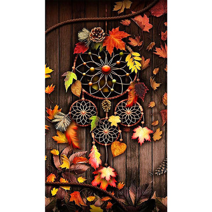 Maple Dream Catcher - Full Round Drill Diamond Painting 40*70CM