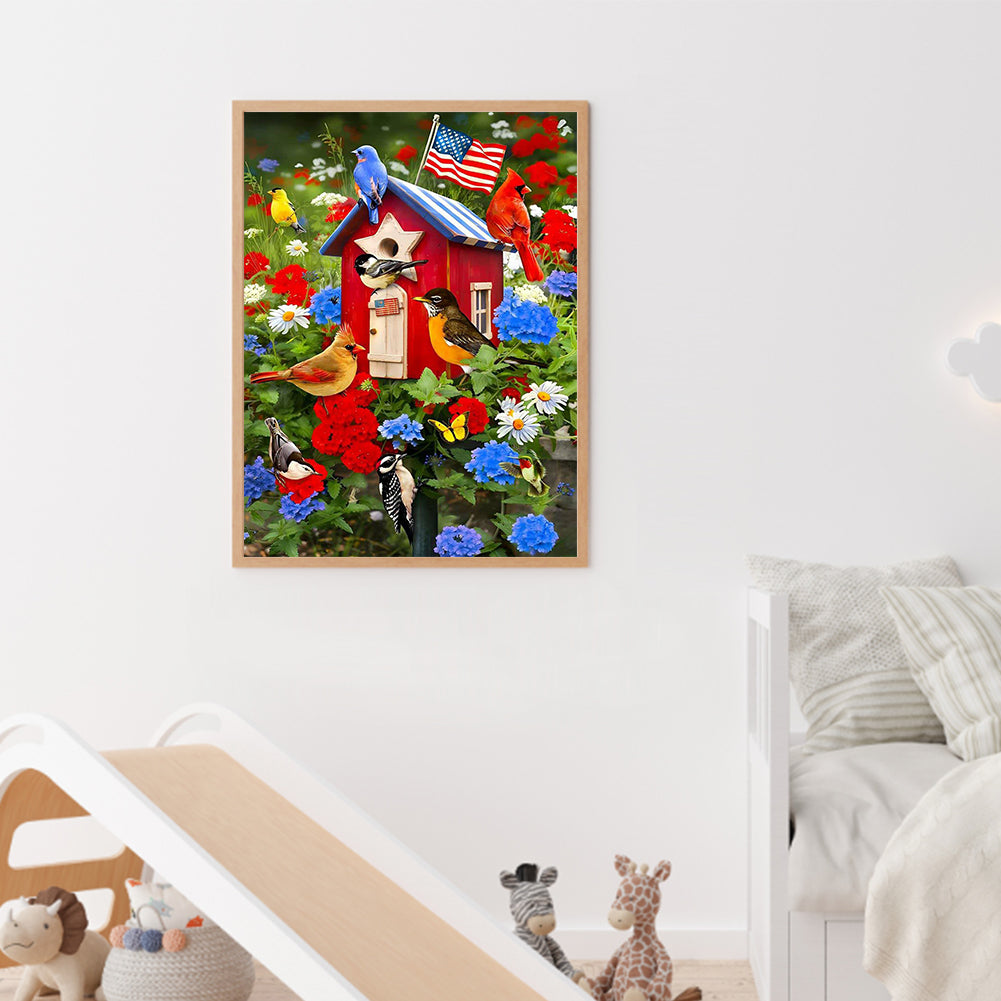 Tit - Full Round Drill Diamond Painting 30*40CM