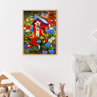 Tit - Full Round Drill Diamond Painting 30*40CM