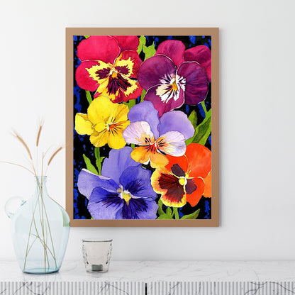 Phalaenopsis - Full Round Drill Diamond Painting 30*40CM