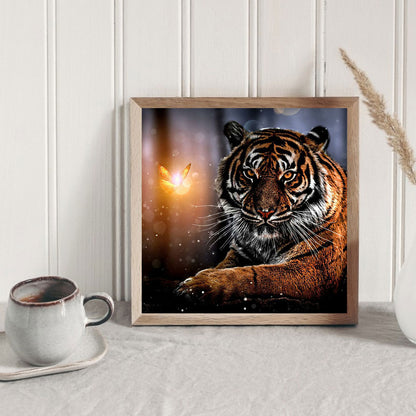 Tiger - Full Round Drill Diamond Painting 40*40CM