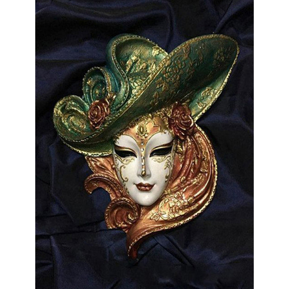 Venetian Mask - Full Square Drill Diamond Painting 30*40CM