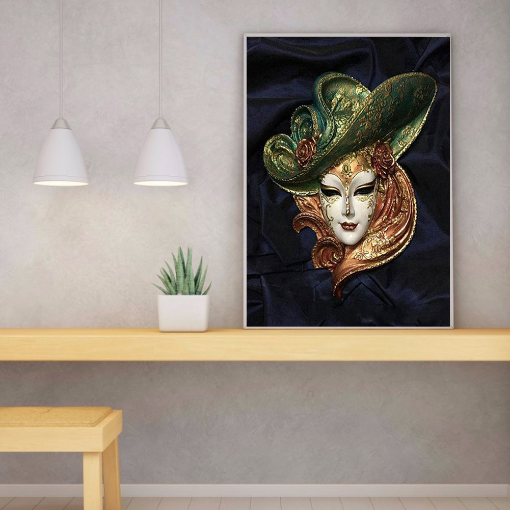 Venetian Mask - Full Square Drill Diamond Painting 30*40CM