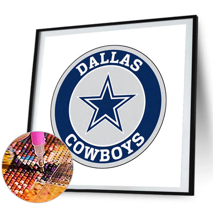 Dallas Cowboys Logo - Full Square Drill Diamond Painting 40*40CM