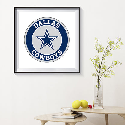 Dallas Cowboys Logo - Full Square Drill Diamond Painting 40*40CM