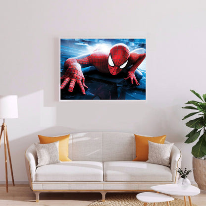 Spiderman 50*40CM(Canvas) Full Round Drill Diamond Painting