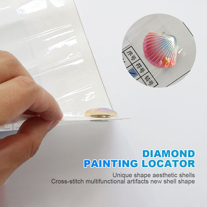 Diamond Painting Locator Diamond Holder Artifact Shell Shape (Note The SKU Code)