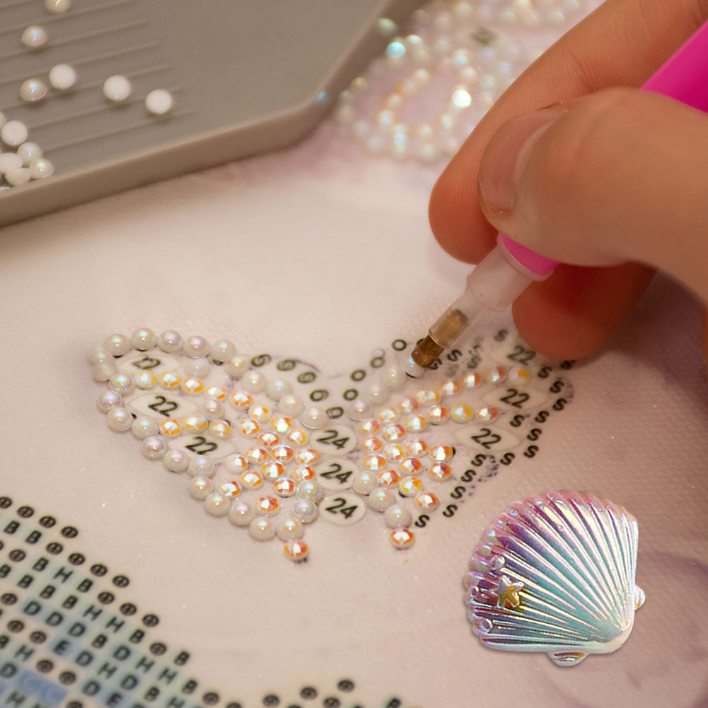 Diamond Painting Locator Diamond Holder Artifact Shell Shape (Note The SKU Code)