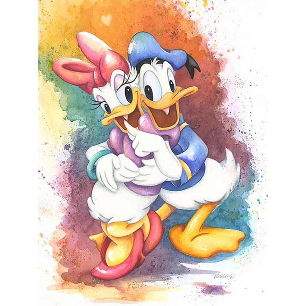 Disney Donald Duck 30*40CM(Canvas) Full Square Drill Diamond Painting