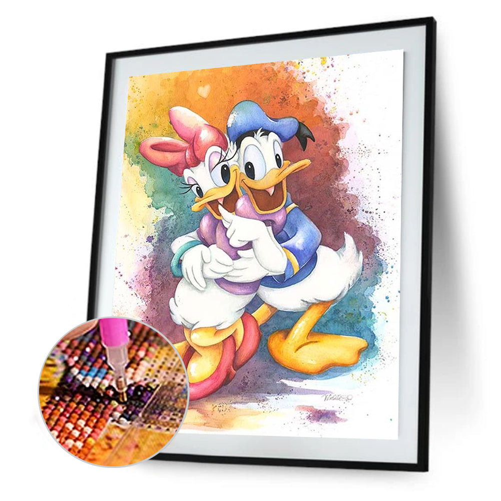 Disney Donald Duck 30*40CM(Canvas) Full Square Drill Diamond Painting