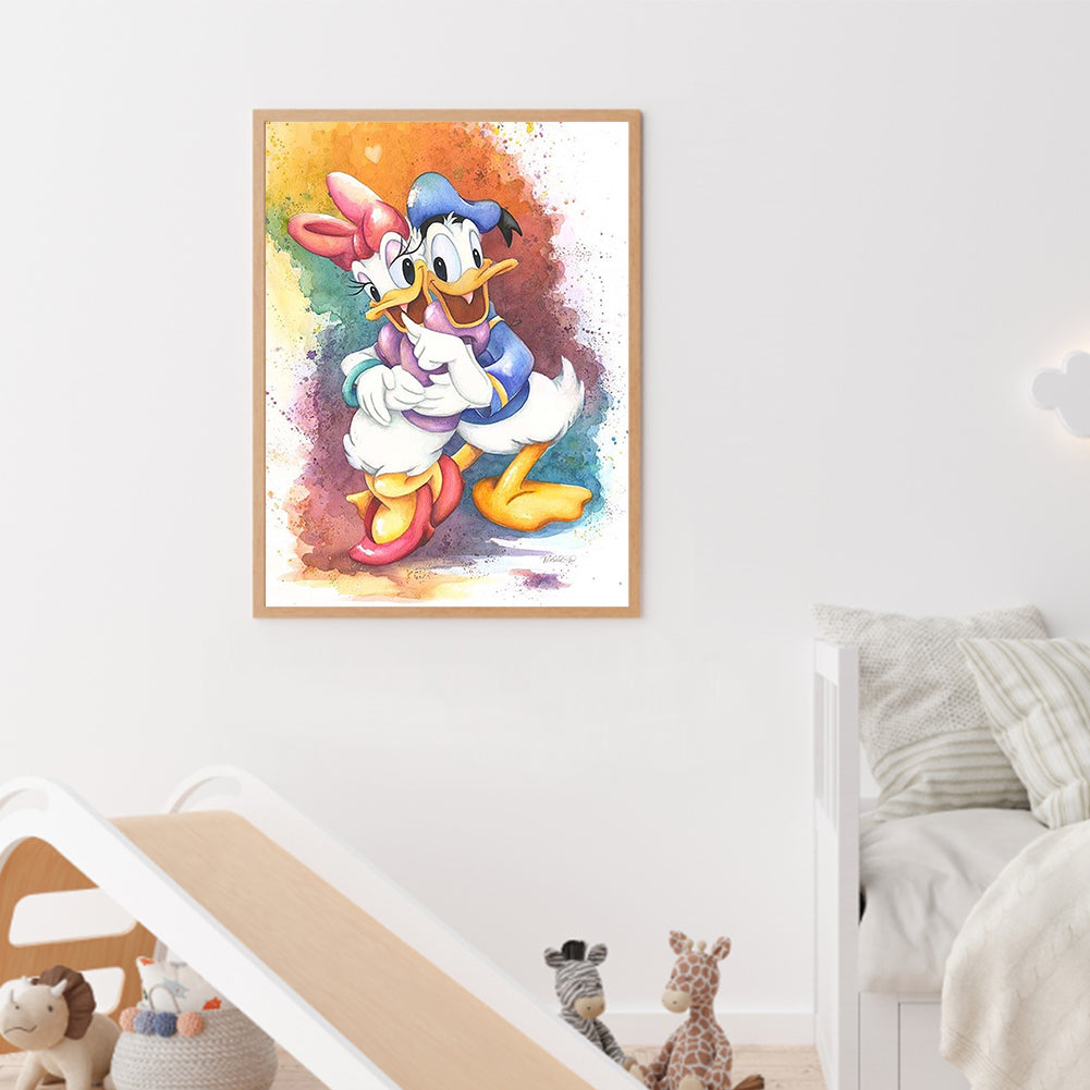 Disney Donald Duck 30*40CM(Canvas) Full Square Drill Diamond Painting